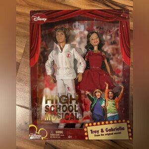 High School Musical dolls (Troy and Gabriella)